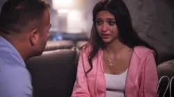 The stepfather with his strong member consoled the young stepdaughter